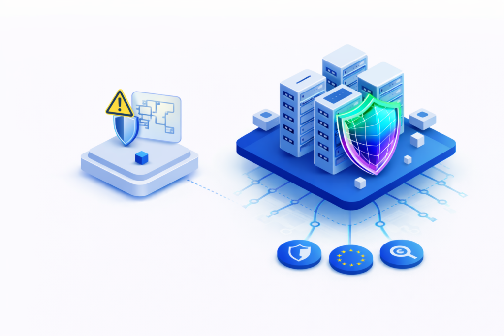 Gebaut vun engem Datacenter,fir Datacenteren